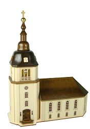Lichterhaus Dorfkirche, Höhe: 23 cm