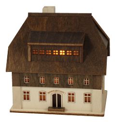 Lichterhaus Spielzeugschachtel, Höhe: 9,5 cm