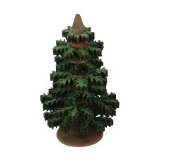 Nadelbaum grün 5 cm